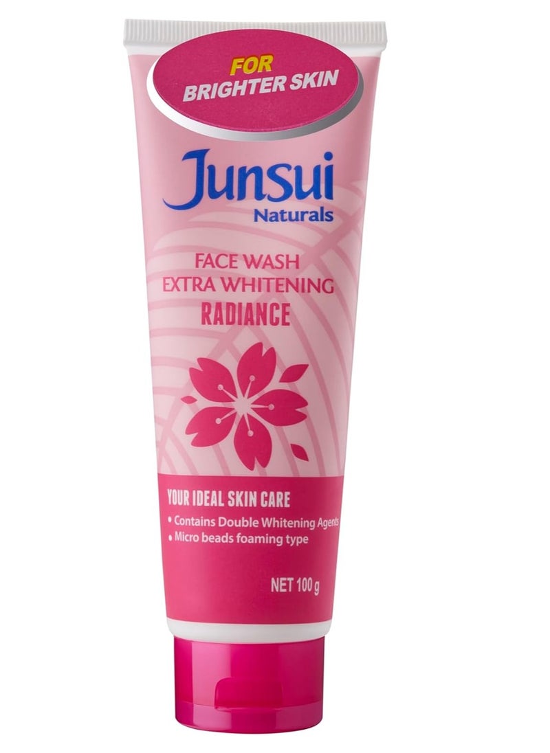 Junsui - Face Wash With Whitening 100 g Radiance - Image 1