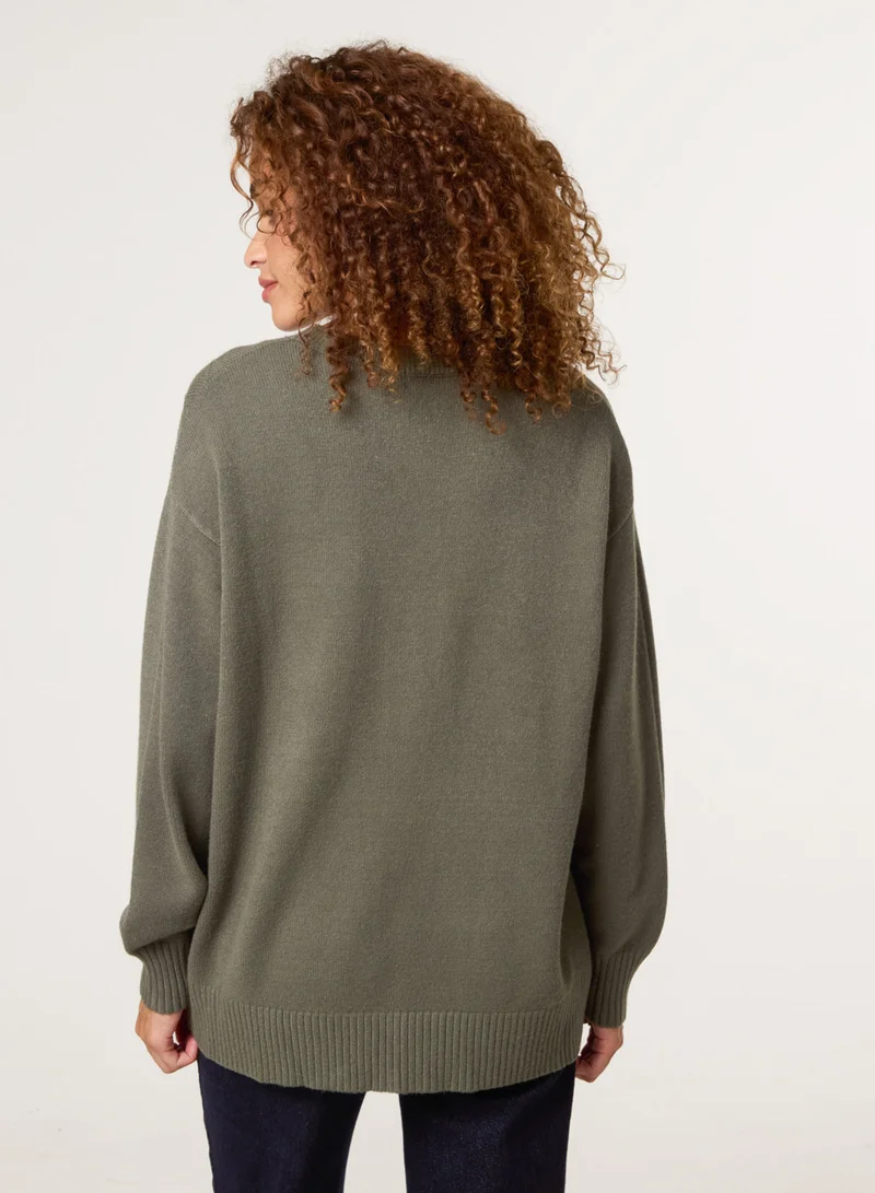 بلو فانيلا كنزة بنقش أرجيل