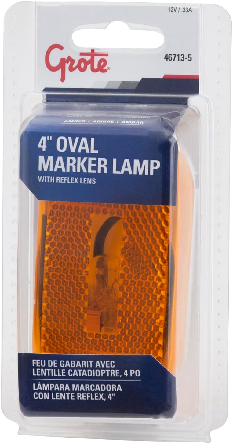 Grote Single-Bulb Oval Clearance Marker Light - Image 3