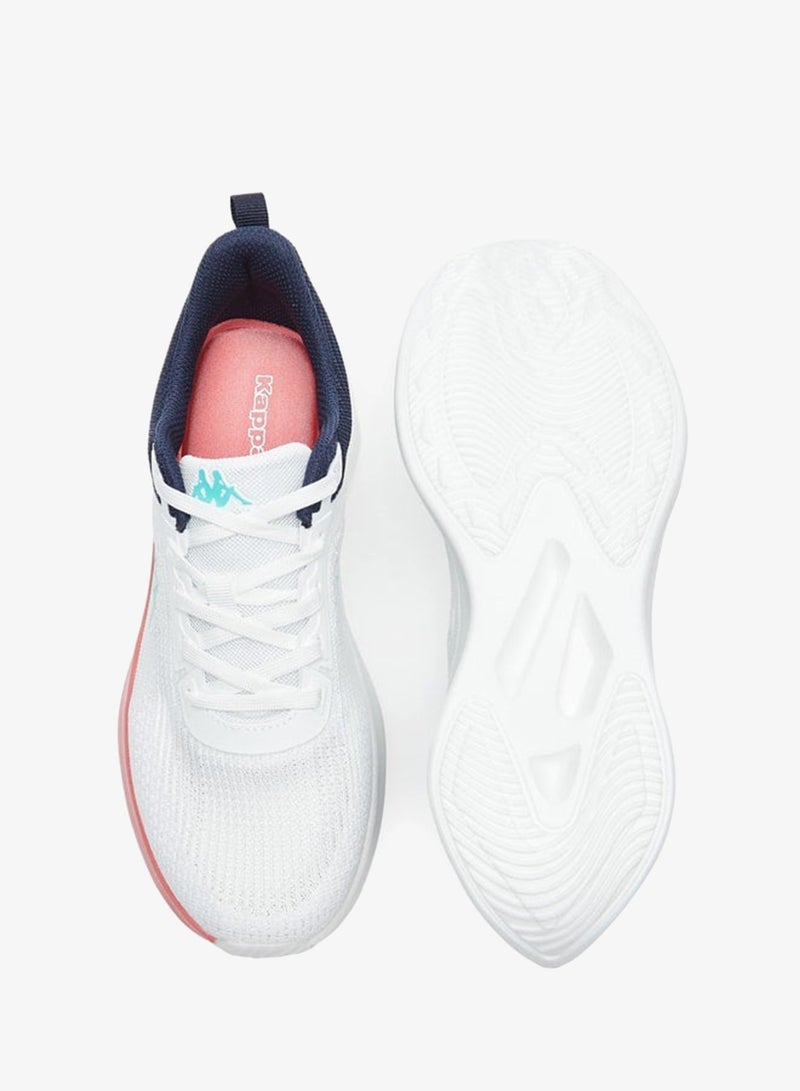 Kappa Women's Colourblock Sports Shoes with Lace-Up Closure - Image 4
