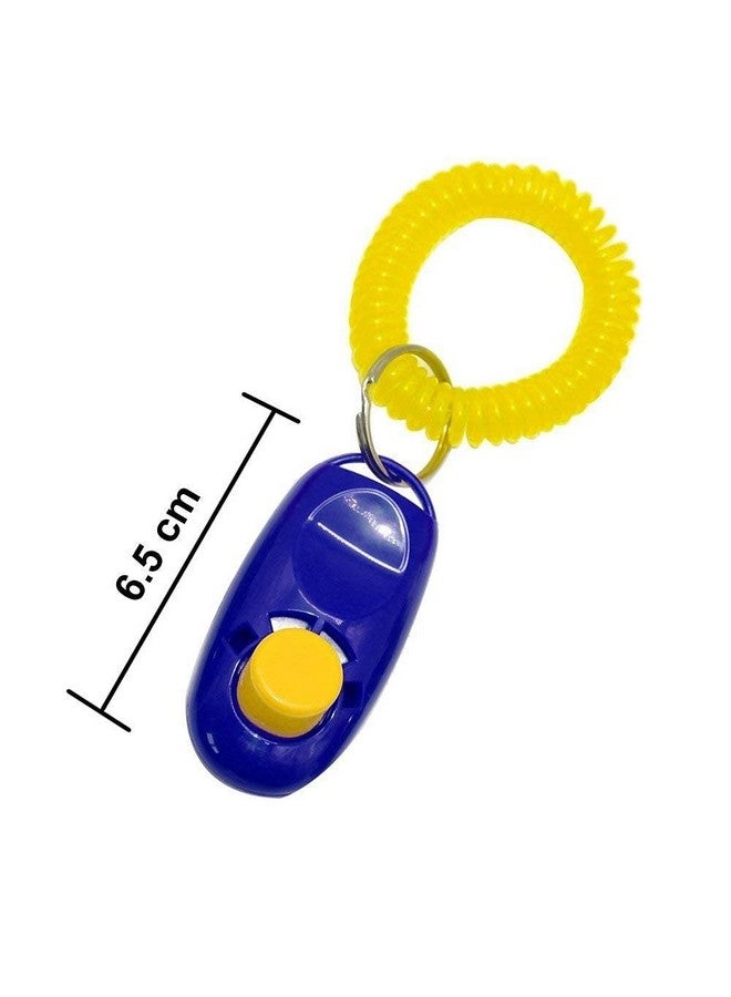 Generic Pet Training Clicker And Whistle For Dog, Cat, Kitten, Puppy, Birds (Multicolour)  - Image 2