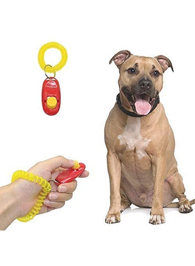 Generic Pet Training Clicker And Whistle For Dog, Cat, Kitten, Puppy, Birds (Multicolour)  - Image 4