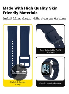 Xiaomi Redmi Watch 5 Lite Soft Silicone Replacement Strap - High Quality, Lightweight, Stylish & Durable - Easy Installation - Replacement Strap for Xiaomi Redmi Watch 5 Lite - pzsku/Z7BBA7D9CDF57F5F4C55EZ/45/_/1738241085/c8e410fb-714a-4379-9f3e-e032e7c13b0c