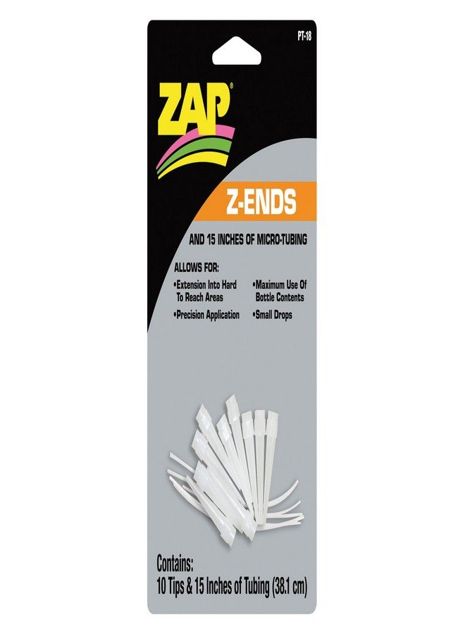 Pacer Technology (Zap) Pacer Technology (Zap) Z-Ends Adhesives (10 Tips) - Image 1