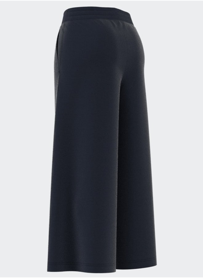 Adidas - All Szn Rib 7/8-Length Wide Leg Joggers - Image 1
