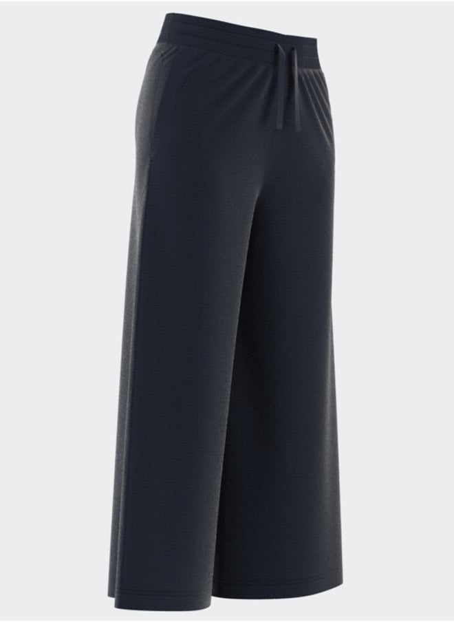 Adidas - All Szn Rib 7/8-Length Wide Leg Joggers - Image 1