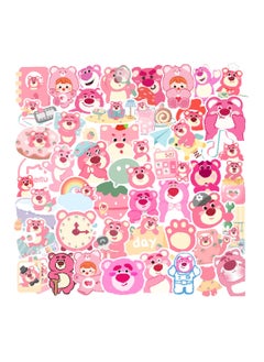 50-Piece Strawberry Lotso Bear Stickers