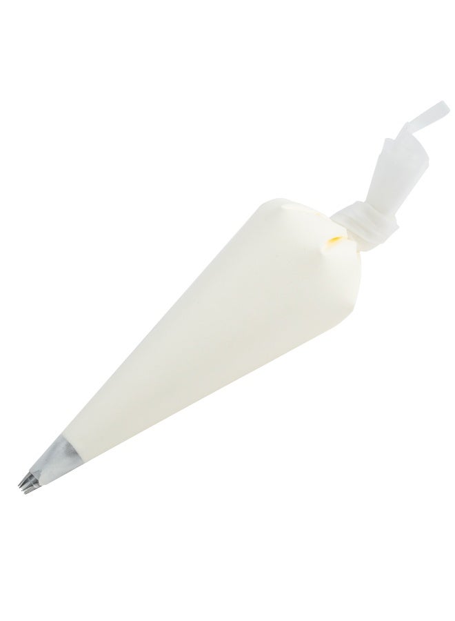 Restaurantware Pastry Tek 16 x 8.9 Inch Piping Bags, 2 Reusable Icing Bags - Durable, White Silicone Pastry Bags, Anti Burst, Decorate Cakes, Cupcakes, Macarons, Or Cookies - Image 2
