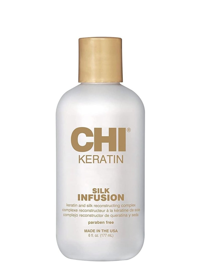 تشي معالج ومرطب الشعر الجاف والتالف يعمل هذا المركب الفريد على تحسين المرونة ويمنع التقصف