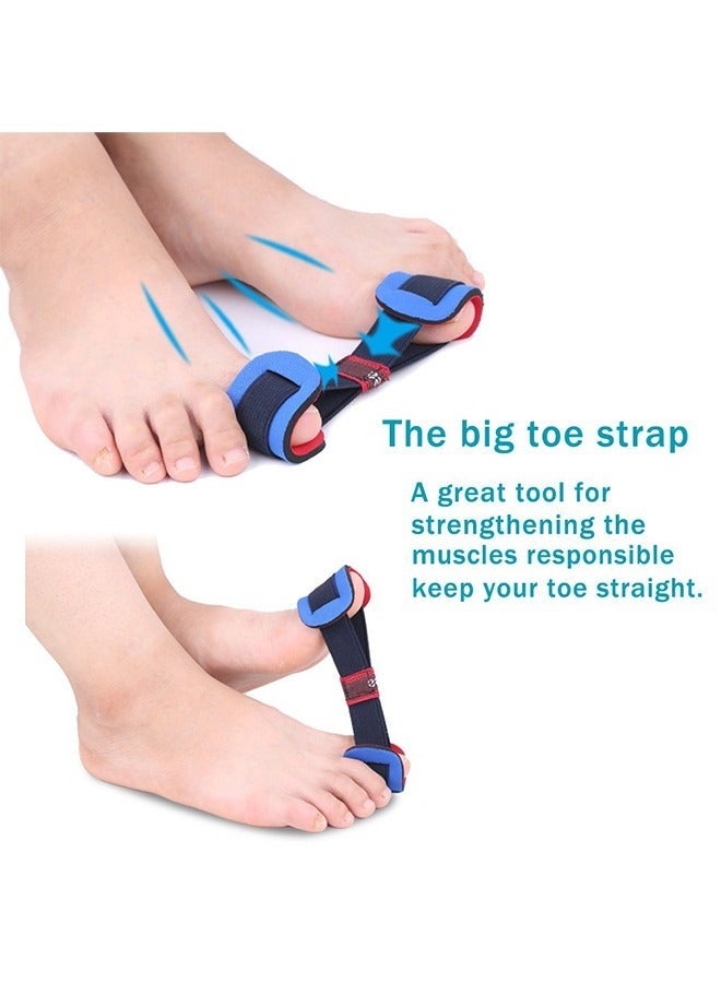 7Pcs Bunion Corrector Set, Bunion Pain Relief Protector Sleeves Kit, Relief Pain in Hallux Valgus, Big Toe Spacer Separators Brace Straighteners Splint 1 - Image 5
