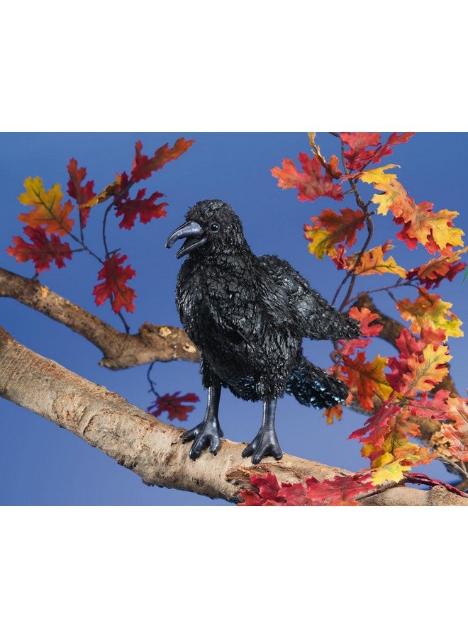 Folkmanis Crow Hand Puppet - Image 3