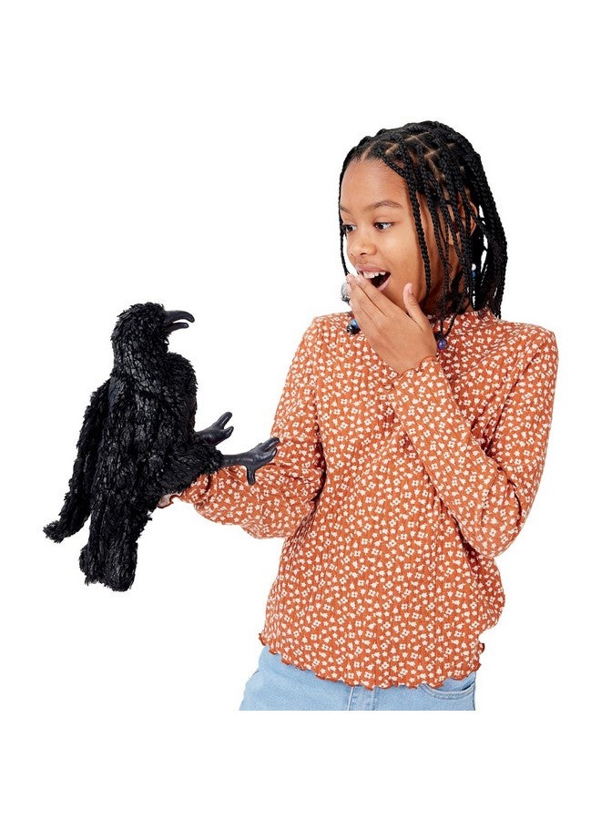 Folkmanis Crow Hand Puppet - Image 2