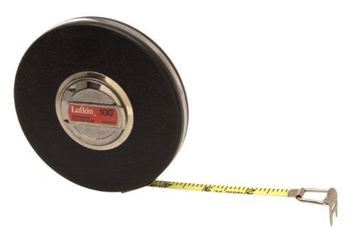 Lufkin Crescent  3/8" x 100' BannerÂ® Engineer's Yellow Clad Tape Measure - HW226D - Image 2