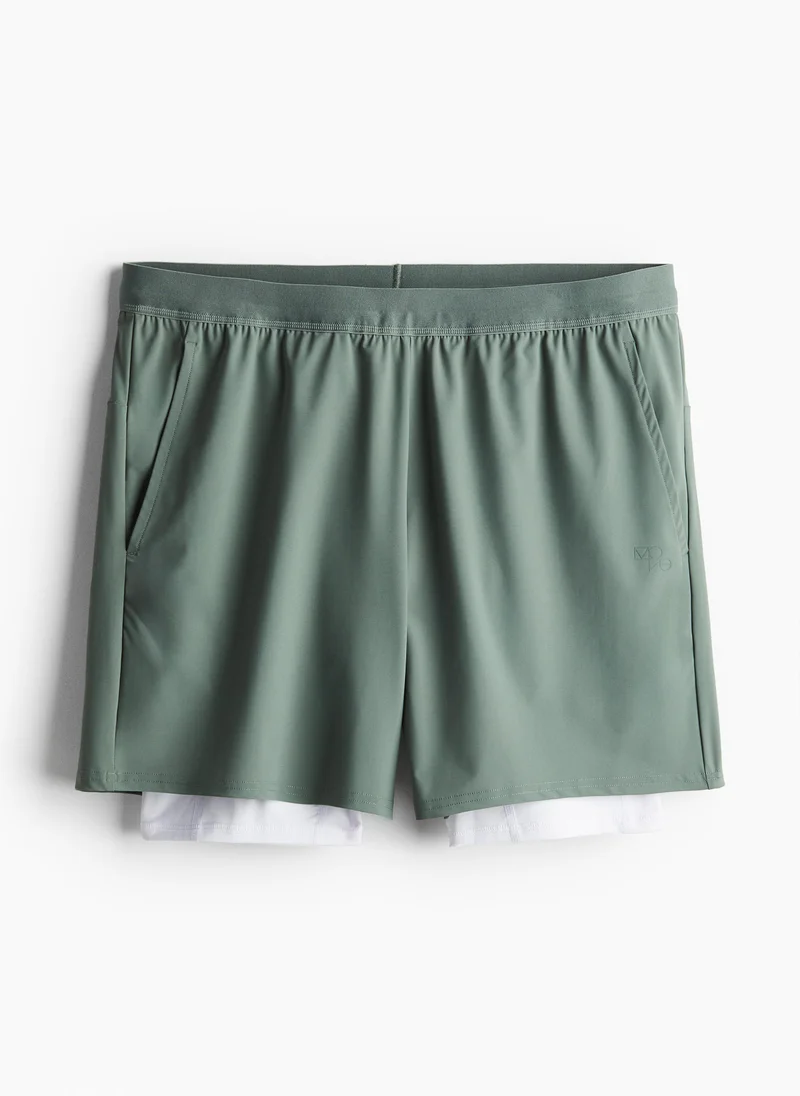 H&M Drymove™ 2-In-1 Sports Shorts