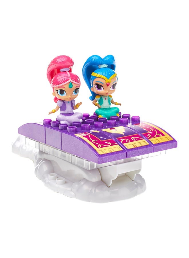 NIBEMINENT Shimmer And Shine Magic Genie Carpet Building Blocks Set 3+ Years - Image 2