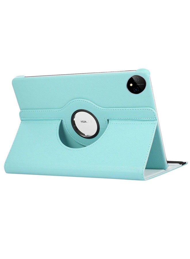 Foldable Rotating Huawei Mate Pad Pro 11 Tablet Protective Cover with Precise Hole Positions, Scratch Resistant, Dustproof and Slip Resistant (Mint Green) - Image 2