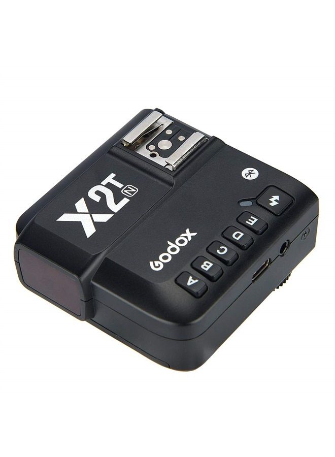 Godox X2T-N TTL Wireless Flash Trigger for Nikon, Bluetooth Connection, 1/8000s HSS,5 Separate Group Buttons, Relocated Control-Wheel, New Hotshoe Locking, New AF Assist Light - Image 4