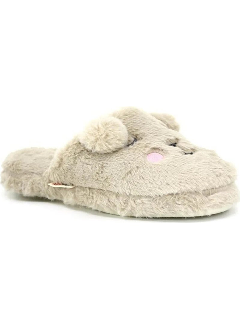 Redplay - Mother Daughter Indoor Slippers Comfortable Plush Lamb Figure Eared Furry Winter Slippers Animal - Image 1