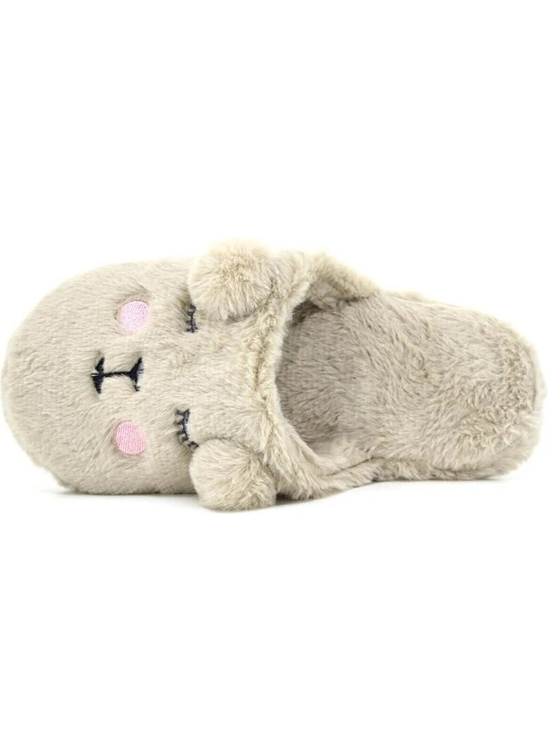 Redplay - Mother Daughter Indoor Slippers Comfortable Plush Lamb Figure Eared Furry Winter Slippers Animal - Image 1