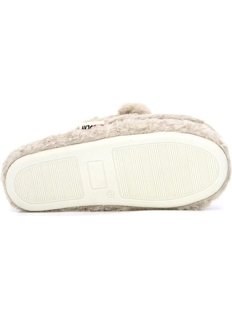 Redplay - Mother Daughter Indoor Slippers Comfortable Plush Lamb Figure Eared Furry Winter Slippers Animal - Image 1