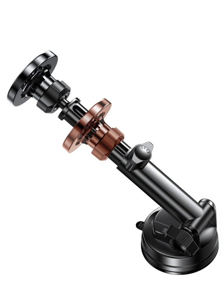 Yesido C158 2 in 1 Magnetic Ring Car Dashboard Air Vent Phone Holder (Black) - Image 1