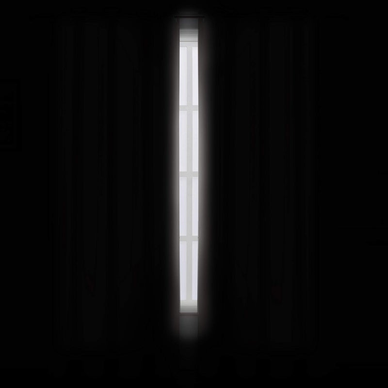 LEMOMO Light Beige Thermal Blackout Curtains/52 x 95 Inch/Set of 2 Panels Room Darkening Curtains - Image 3