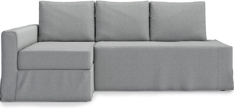 TLYESD Easy Fit Friheten Couch Cover Replacement for IKEA Friheten Cover Friheten Sofa Cover Friheten Sleeper Sofa CoverLeft Chaise Light Grey