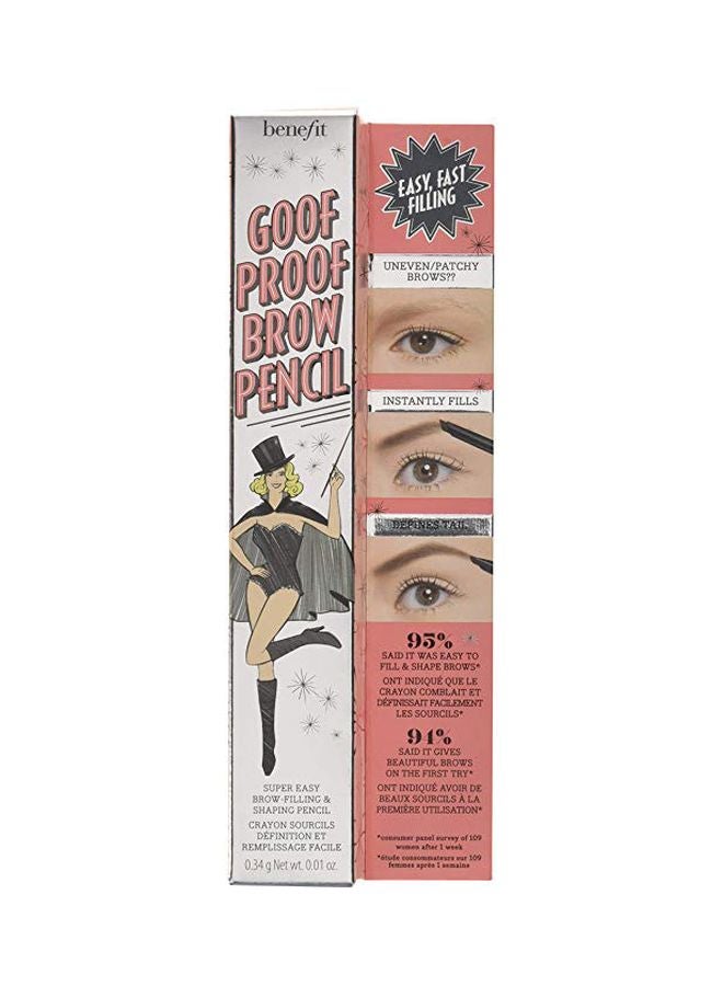 Benefit Cosmetics Goof Proof Brow Pencil 04 Medium-Dark Brown - Image 2
