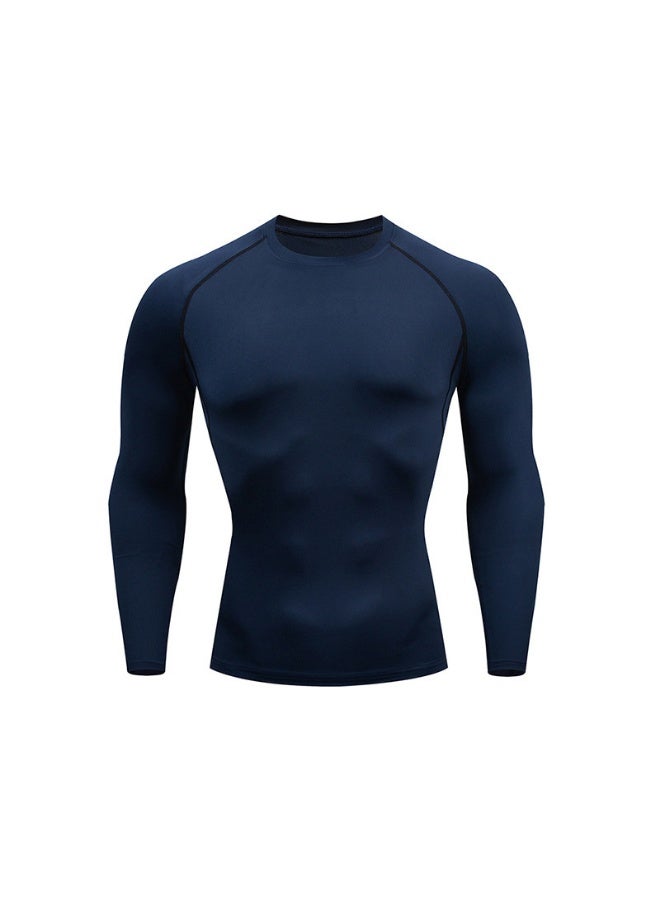 Men’s Compression Long Sleeve Shirt – Moisture-Wicking, Lightweight Gym & Workout Top for Running, Fitness, Training - Image 1