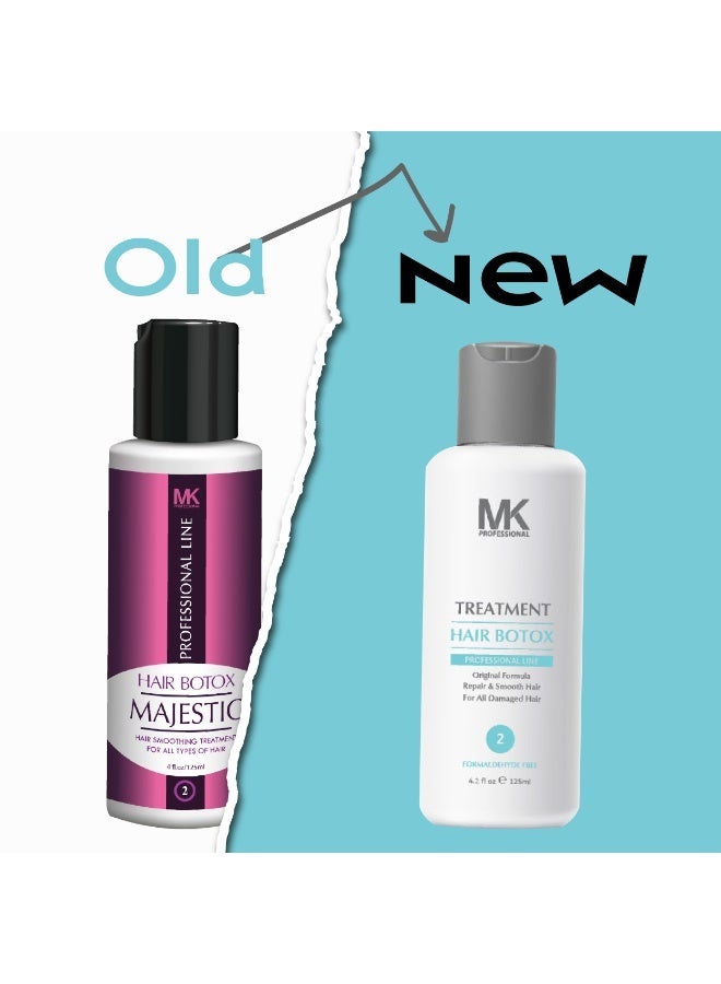 Majestic Keratin Majestic Hair Botox Hair Smoothing Treatment  with Caviar oil, 125 ml - Image 1