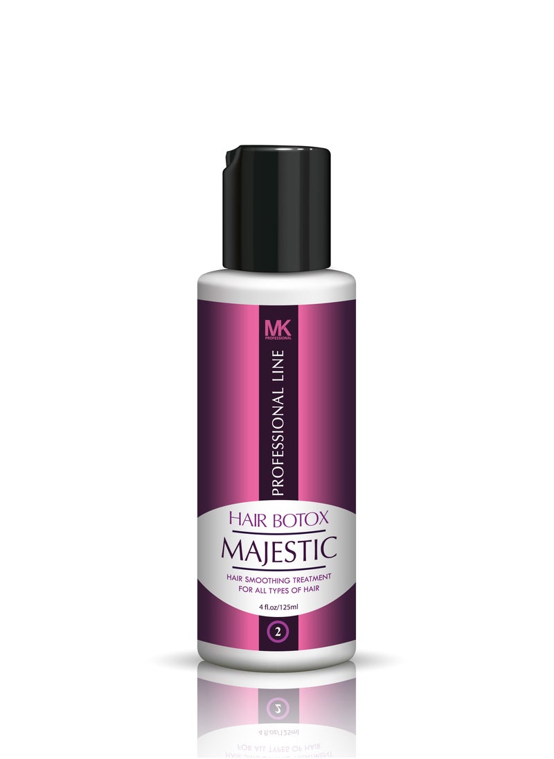 Majestic Keratin Majestic Hair Botox Hair Smoothing Treatment  with Caviar oil, 125 ml  - Image 1