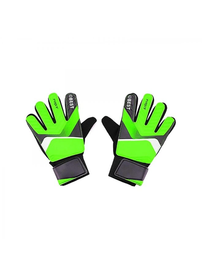 Alissa Kid's Goalkeeper Gloves Finger Protection Latex Soccer Goalie Gloves Teenagers Breathable Sports Gloves 15cm - Image 4