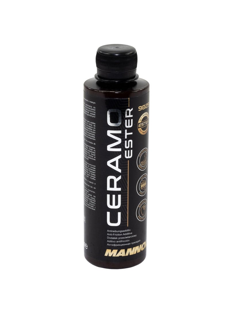 MANNOL Ceramo Ester 9829 (250 ML)|ENGINE PROTECTION ADDITIVE |Diesel and petrol|Four-stroke,two-stroke |Prevent deposits|Reduce fuel consumption|Engine noise - Image 2