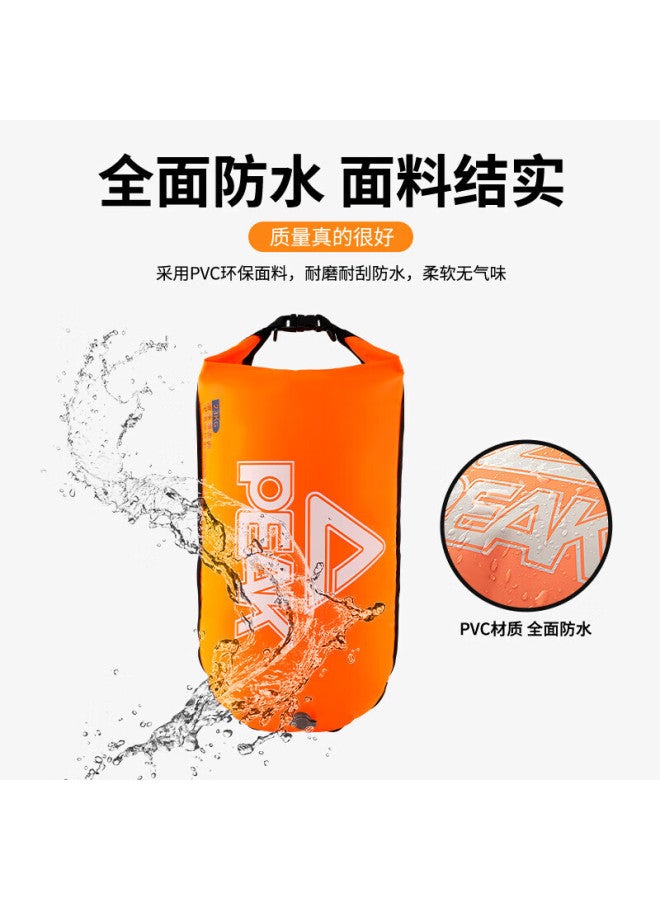 Peak Swimming Float With Dual Air Chambers, Swimming Bag, Raft, Swim Ring, Buoy Ball, 47*28cm - Image 2