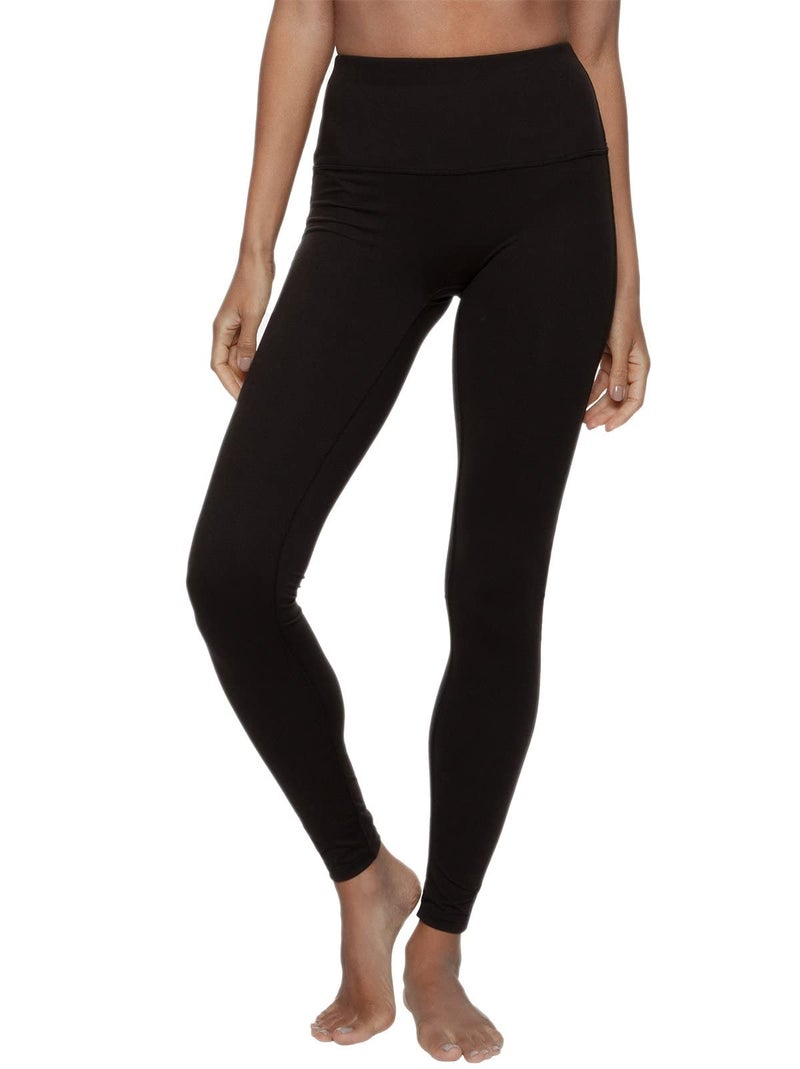 Felina | Velvety Super Soft High-Waisted Legging 2-Pack | Yoga Pants | Workout Clothes for Women Black - Image 2