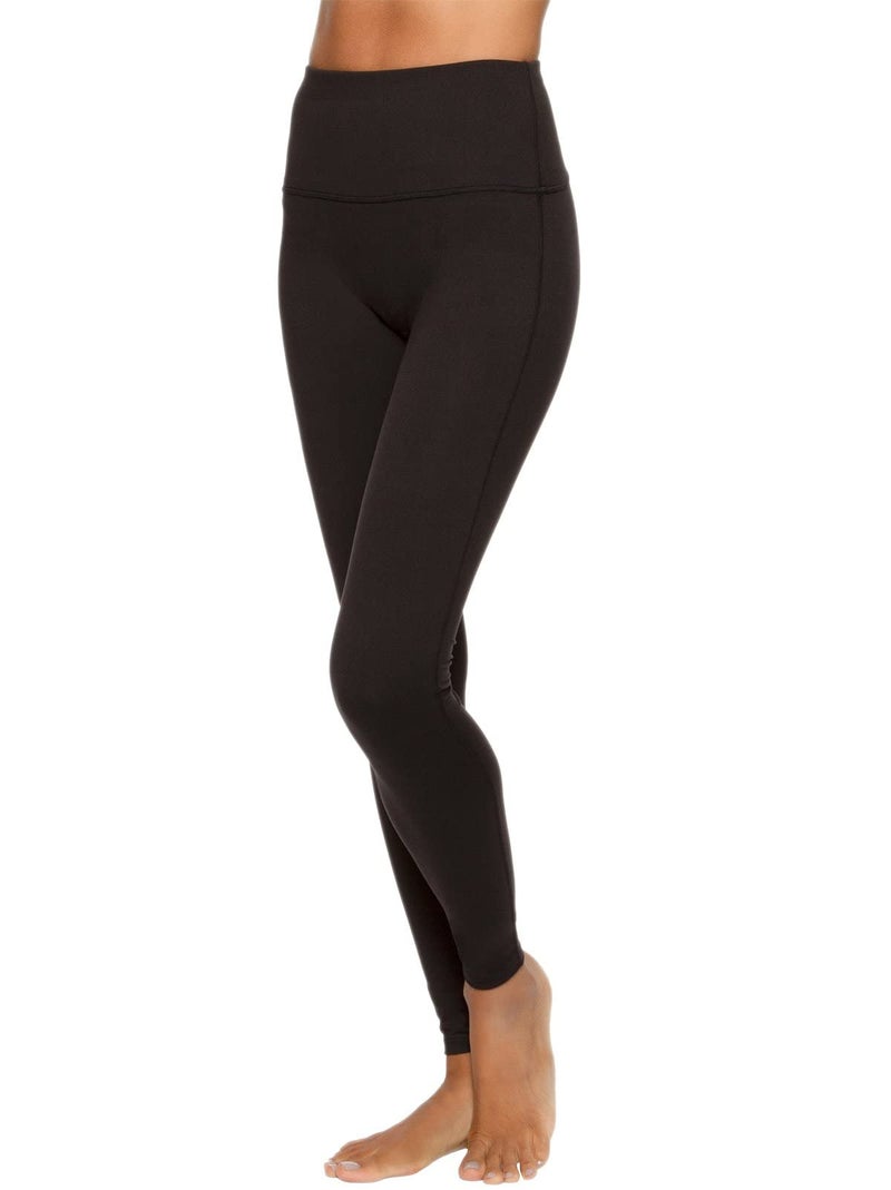 Felina | Velvety Super Soft High-Waisted Legging 2-Pack | Yoga Pants | Workout Clothes for Women Black - Image 3