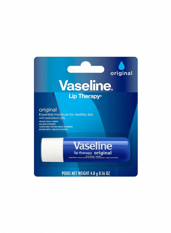 Vaseline Lip Therapy original with petroleum jelly 4.8g - Image 1