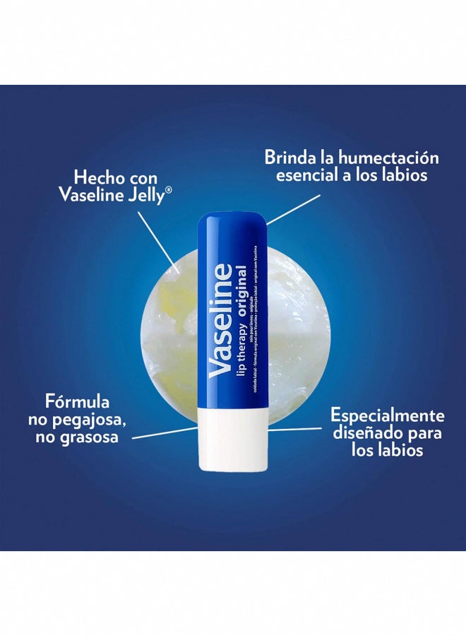 Vaseline Lip Therapy original with petroleum jelly 4.8g - Image 5