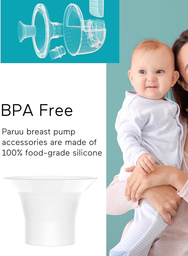 Paruu ملحقات مضخة الثدي القابلة للارتداء P10، قطع غيار مضخة الثدي الأصلية، عبوة 2 - Image 2