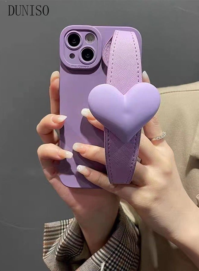 DUNISO iPhone 14 Pro MAX Phone Case 6.7" Full Body Protective Phone Cover With Crossbody Strap Anti-fall Phone Case Built-in Screen and Camera Protector For Apple 14 Pro MAX Phone Case - Image 3