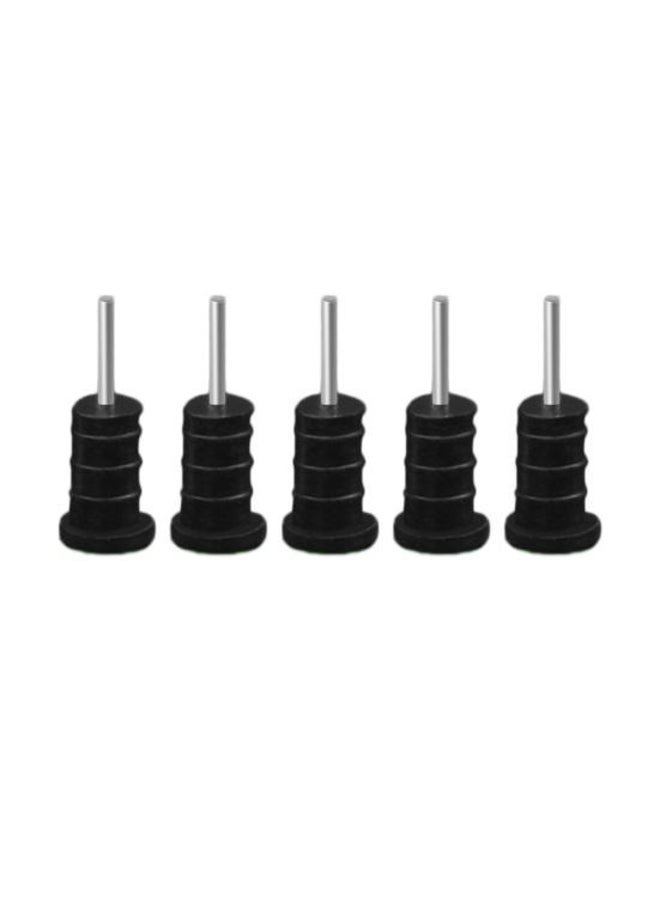 5Pcs 3.5mm Dust Plug Mini Universal Silicone Multipurpose Jack Dust Pin For Smart Phones 