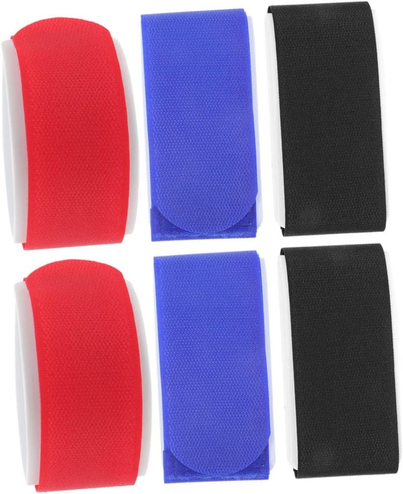 POPETPOP 6pcs Adjustable Ski Fastener Straps Durable Carrier Straps for Ski Poles Easy Installation Enhanced Foot Support for Winter Sports Activities - Image 1