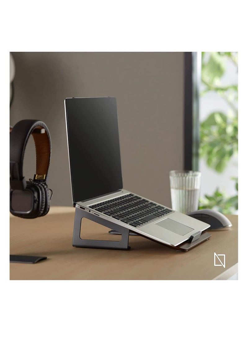 Navodesk Wooden Laptop Riser Stand Ergonomic Desk Accessory for Macbook & Notebook Universal Laptop Stand - Image 5