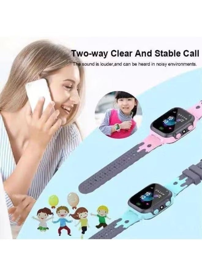 Nabi Z4 Kids Smart Watch for Boys & Girls, IP65 Waterproof Touch Screen Smartwatch with 2-Way Voice Calling, Room Mode, Easy Use Wearable Watch, Perfect Birthday Gift for Kids - Black - Image 3