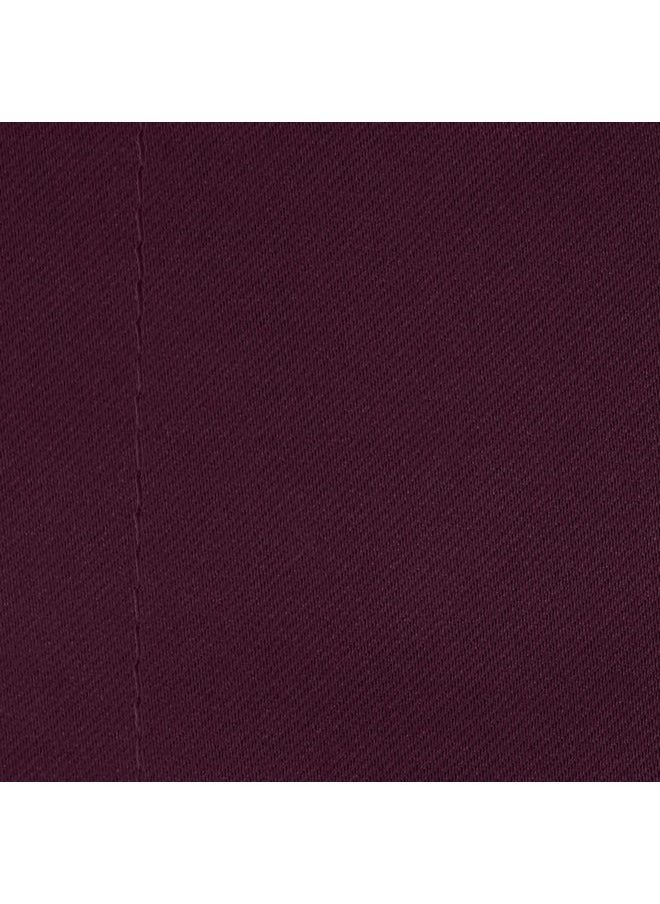 Story@Home Story@Home Blackout Long Door Curtains 9 Feet Set of 2 | Plain Design Long Door Curtain | Thermal Insulated Curtains | Room Darkening Curtains | Curtains for Living Room | (116 x 275 cm, Purple)  - Image 4