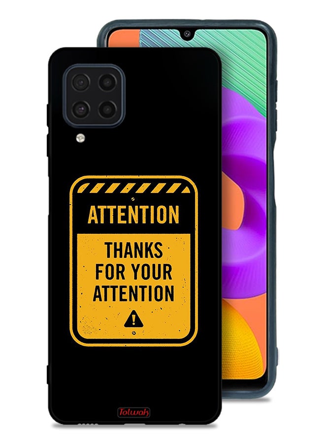 Tolwak Samsung Galaxy M32 4G Protective Case Cover Thanks For Attention - Image 1