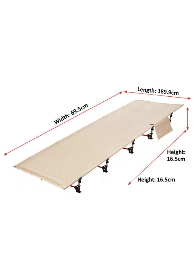 Adventure Lab Ultralight Folding Tent Camping Cot Bed – Portable Foldable Camping Bed for Hiking, Beach & Outdoor Adventures - Image 2