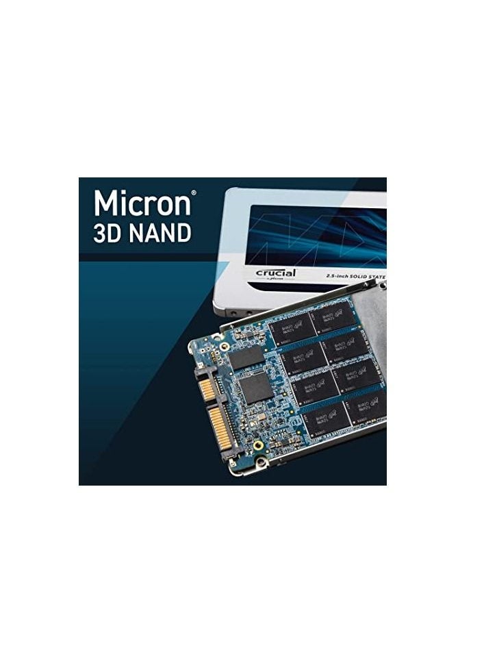 crucial - Crucial Mx500 250Gb 3D Nand Sata Internal Ssd 2.5 Inch - Image 1