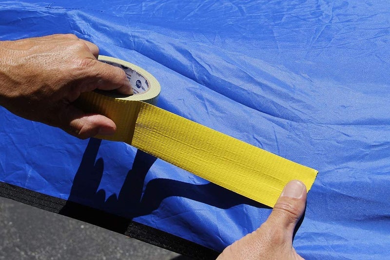 IPG JobSite DUCTape - Yellow, 1.88" x 20 yd, Heavy-Duty Duct Tape for Indoor and Outdoor Use - Image 5