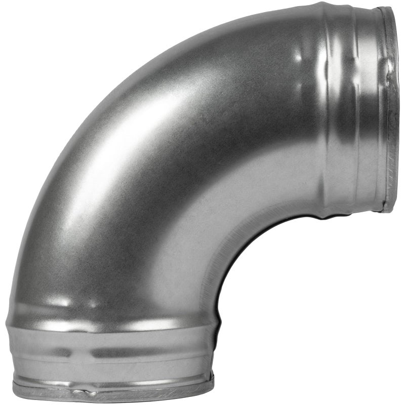 Repa Market 4 Inch 90 Degree Duct Male Fit Connector Round Metal InletOutlet Elbow Bend Galvanized Steel Dryer Vent Pipe Adapter for HVAC Home or Industrial Ventilation